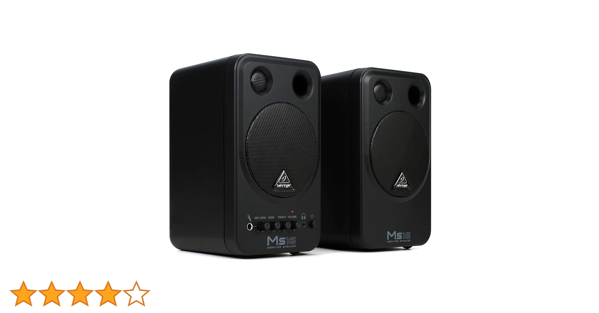 Behringer べリンガー MS16　モニタースピーカー Amazon | Behringer べリンガー MS16 | モニタースピーカー